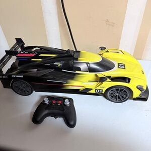 Yellow and Black Remote Control Car with Controller